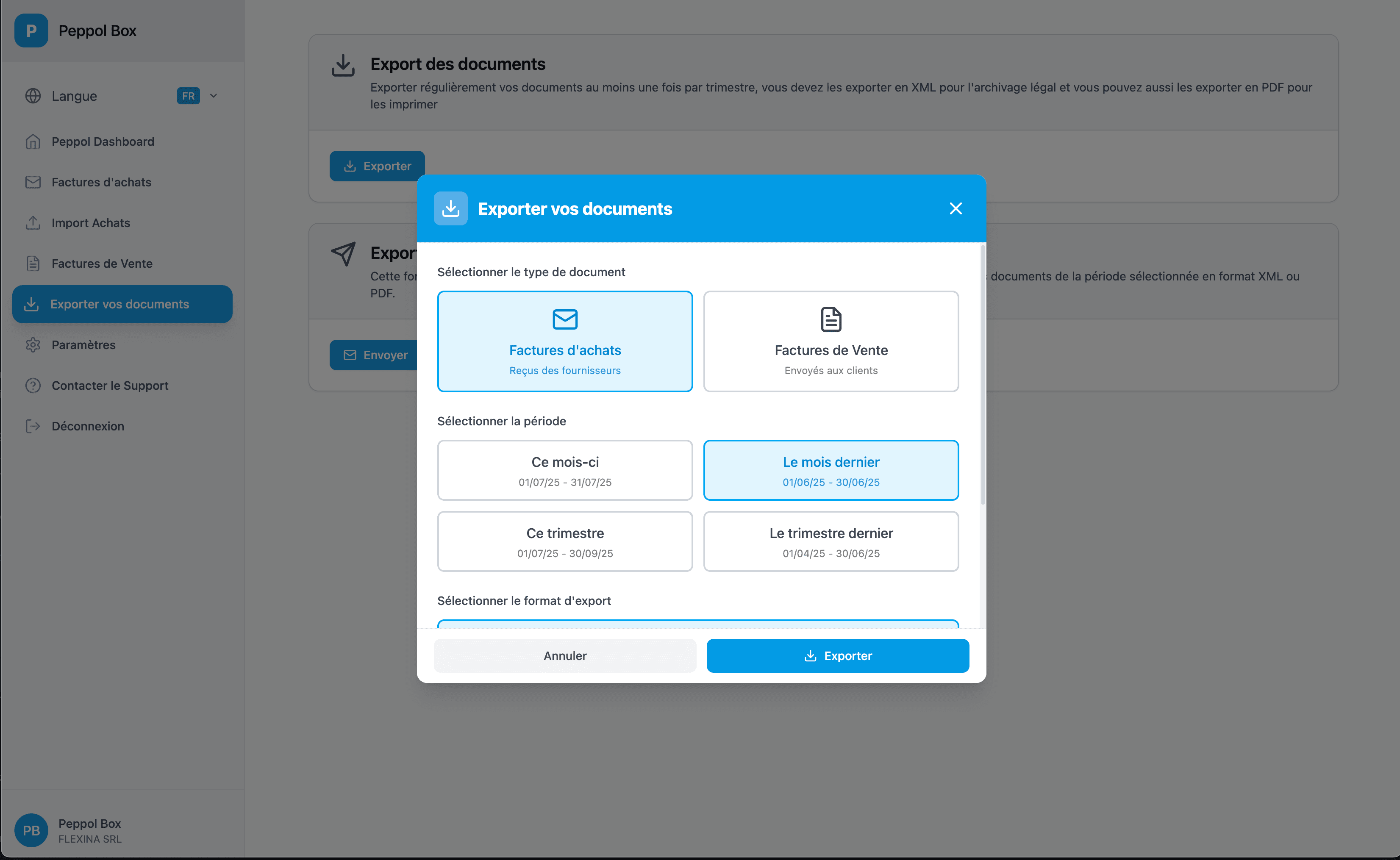 Purchase invoice validation interface